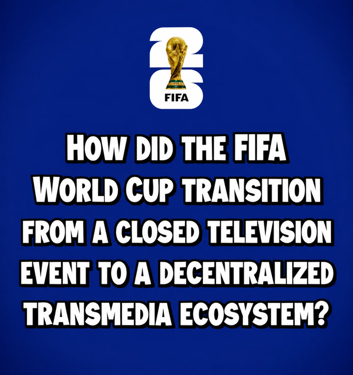 Comment la Coupe du monde FIFA est-elle passée d’un événement télévisé fermé à un écosystème transmédia décentralisé ?